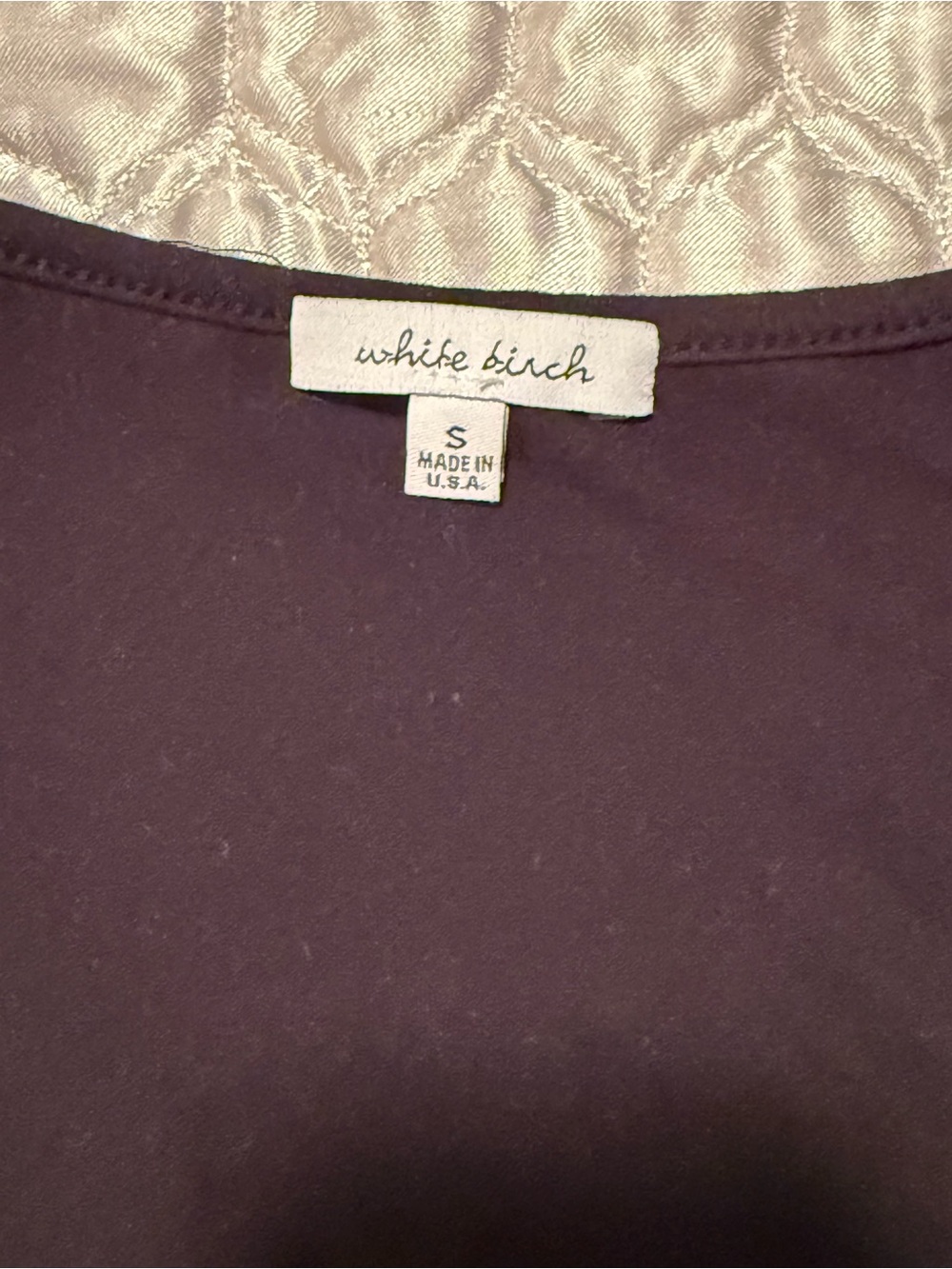 White Birch Ruffle Cold Shoulder - Picture 4 of 5